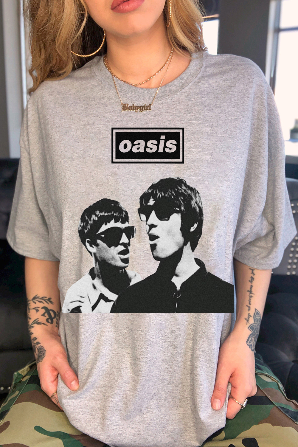 Oasis Unisex T Shirt Definitely Maybe Promo Official Reunion Tour 2025