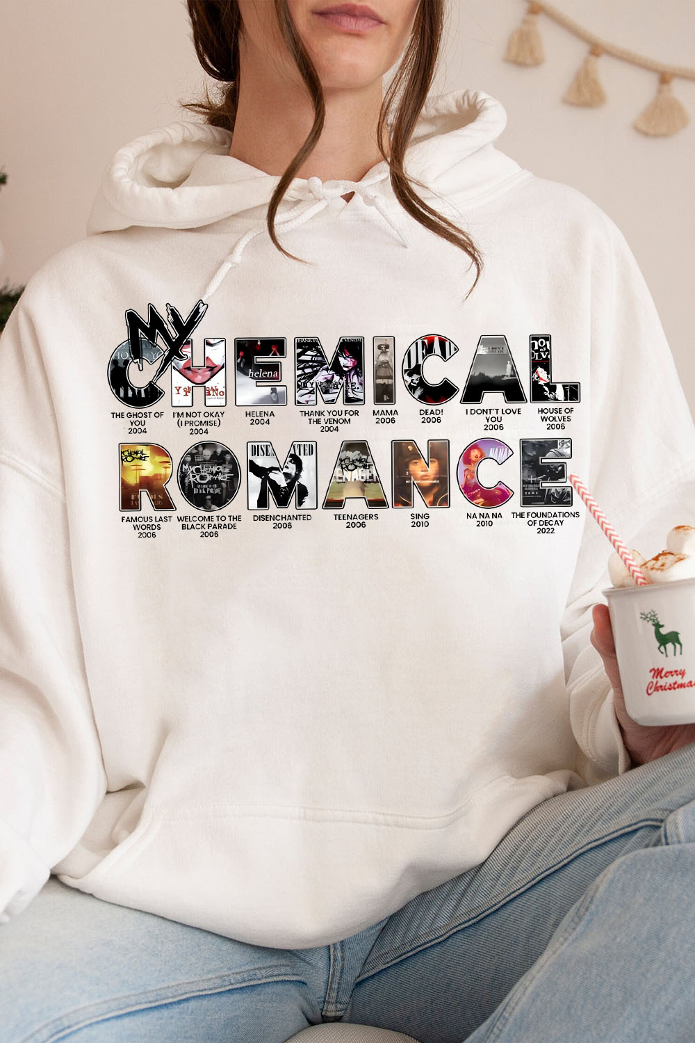 MCR concert 2025 hoodie For women