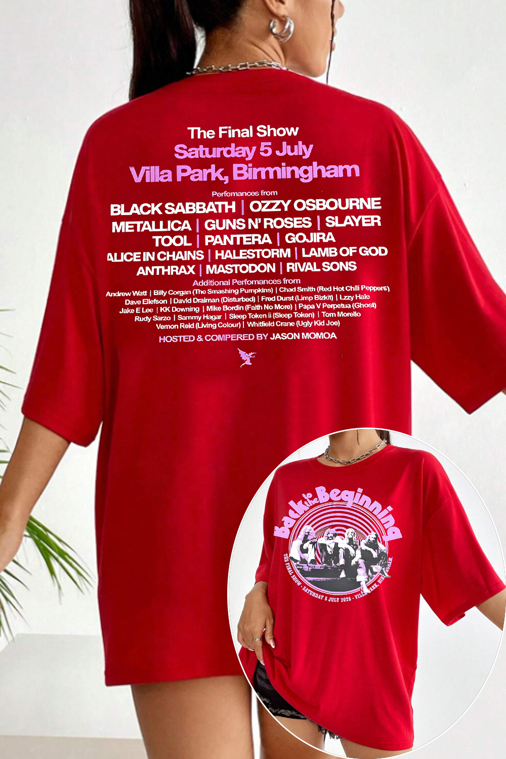 Blacksabbath Ozzy Osbourne women tee