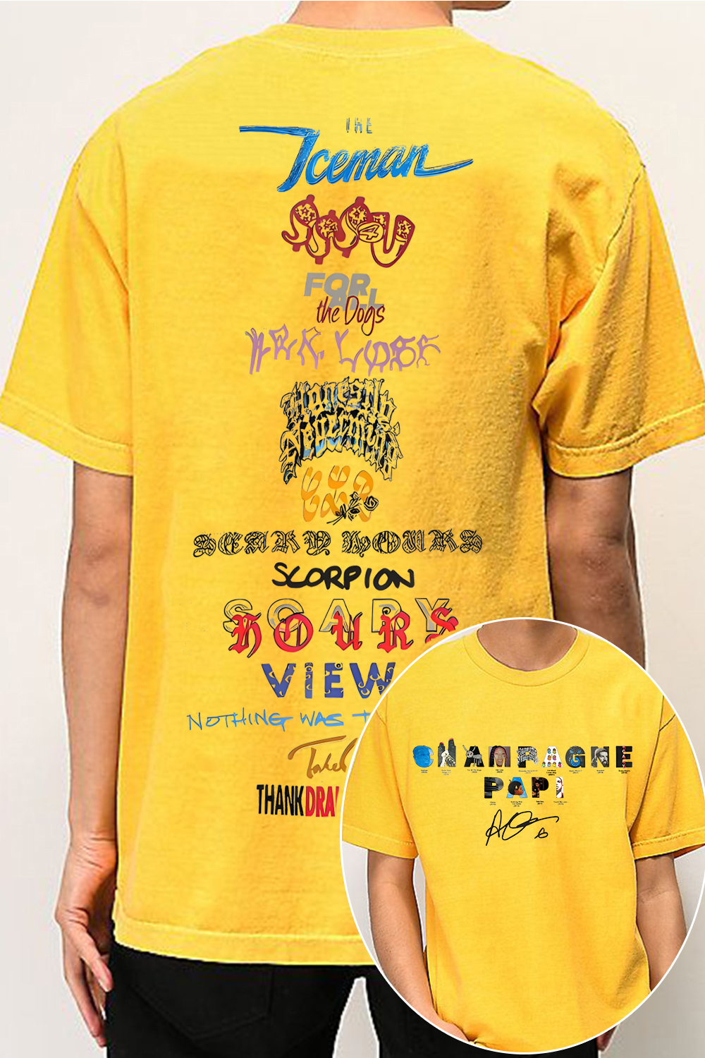 New Drake album version shirt ?