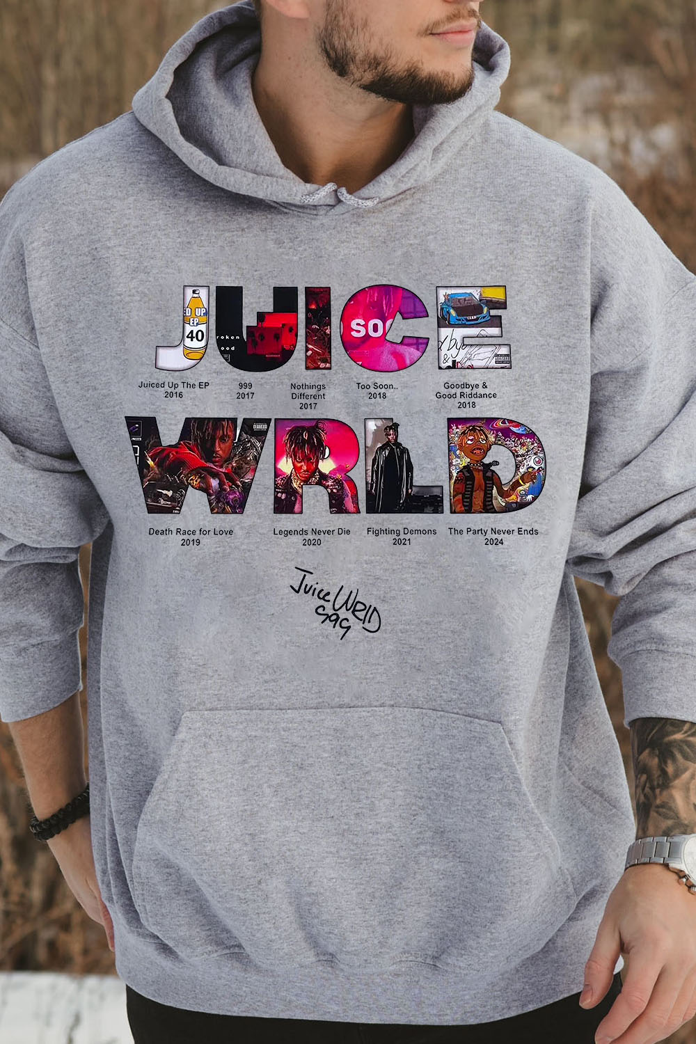 Juicewrld men hoodie