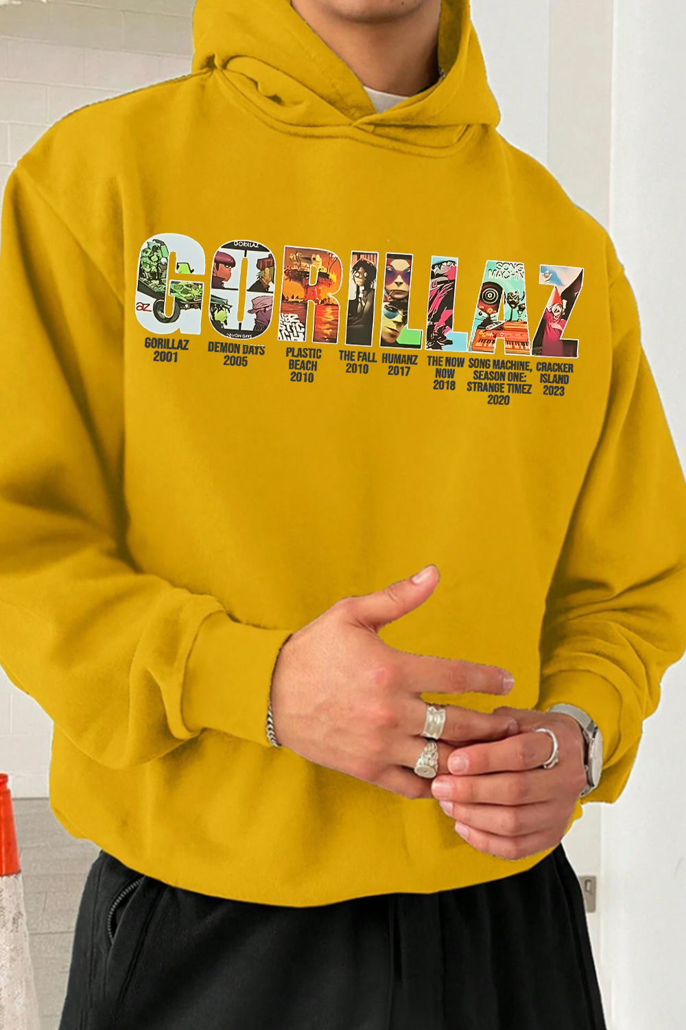 Gorillaz Fans Men Hoodie