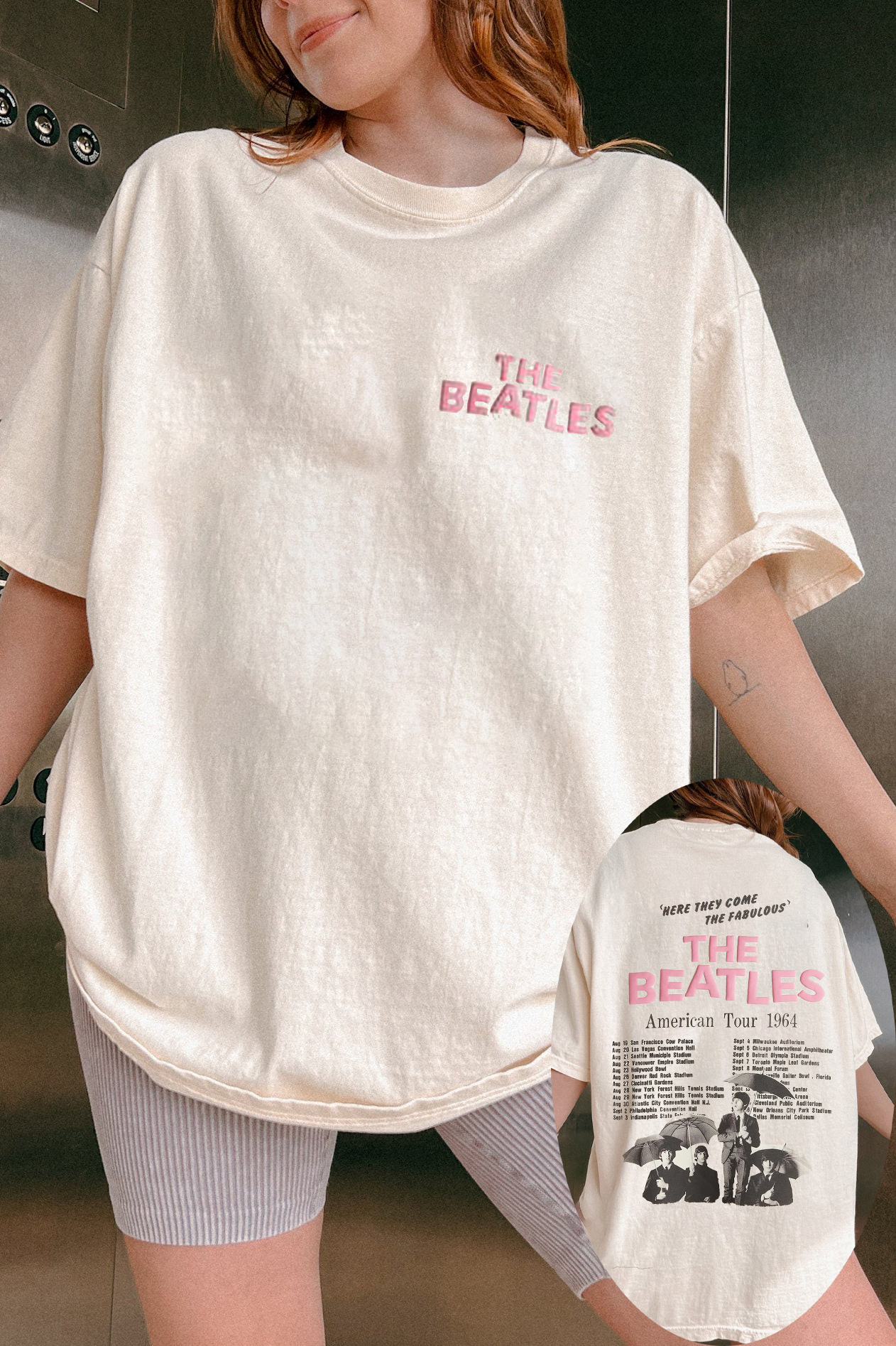 the beatles T-shirt  For Women