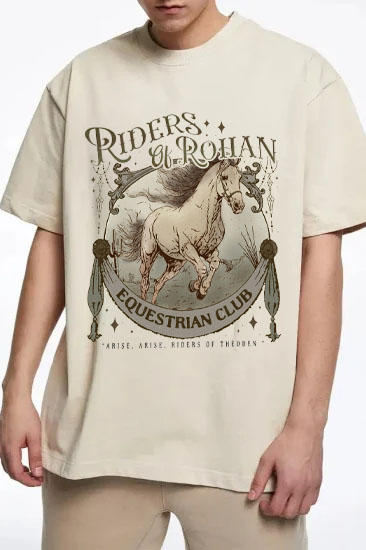 Riders Of Rohan Equestrian Club Tee For Men