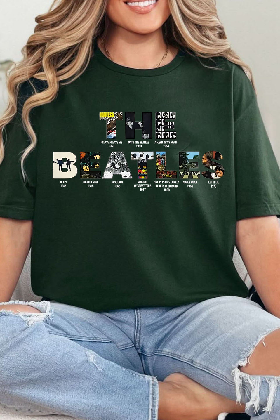 The Beatles Album  T-shirt For Women