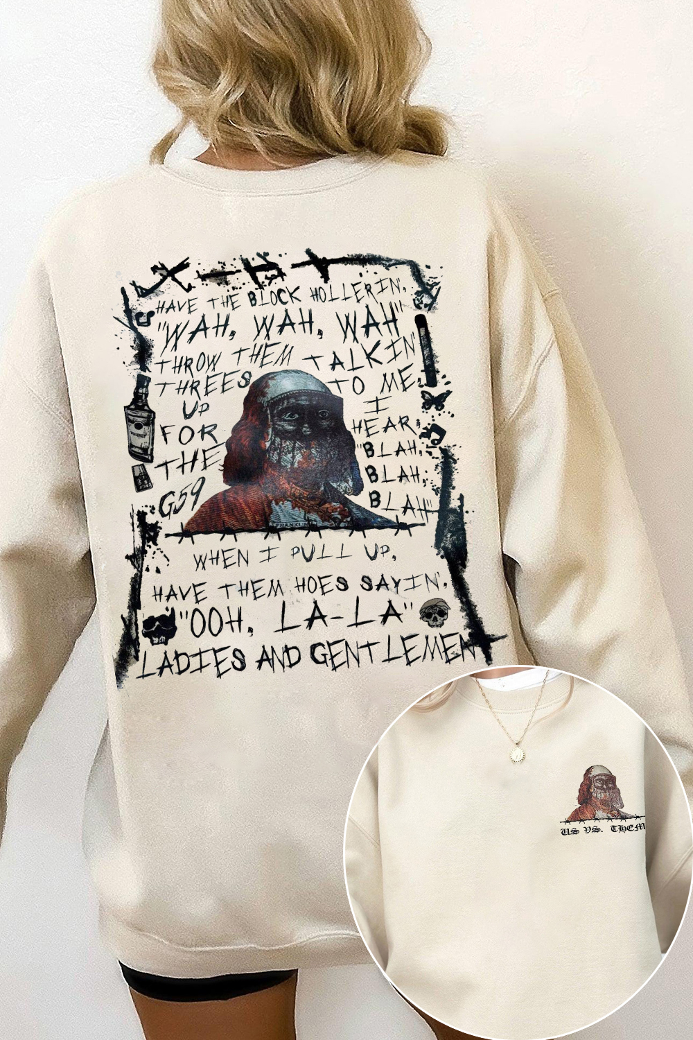 Suicideboys Us Vs Them Women sweatshirt