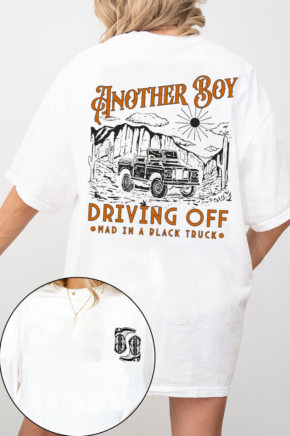 Kelsea Ballerini Another Boy Driving Off Tee