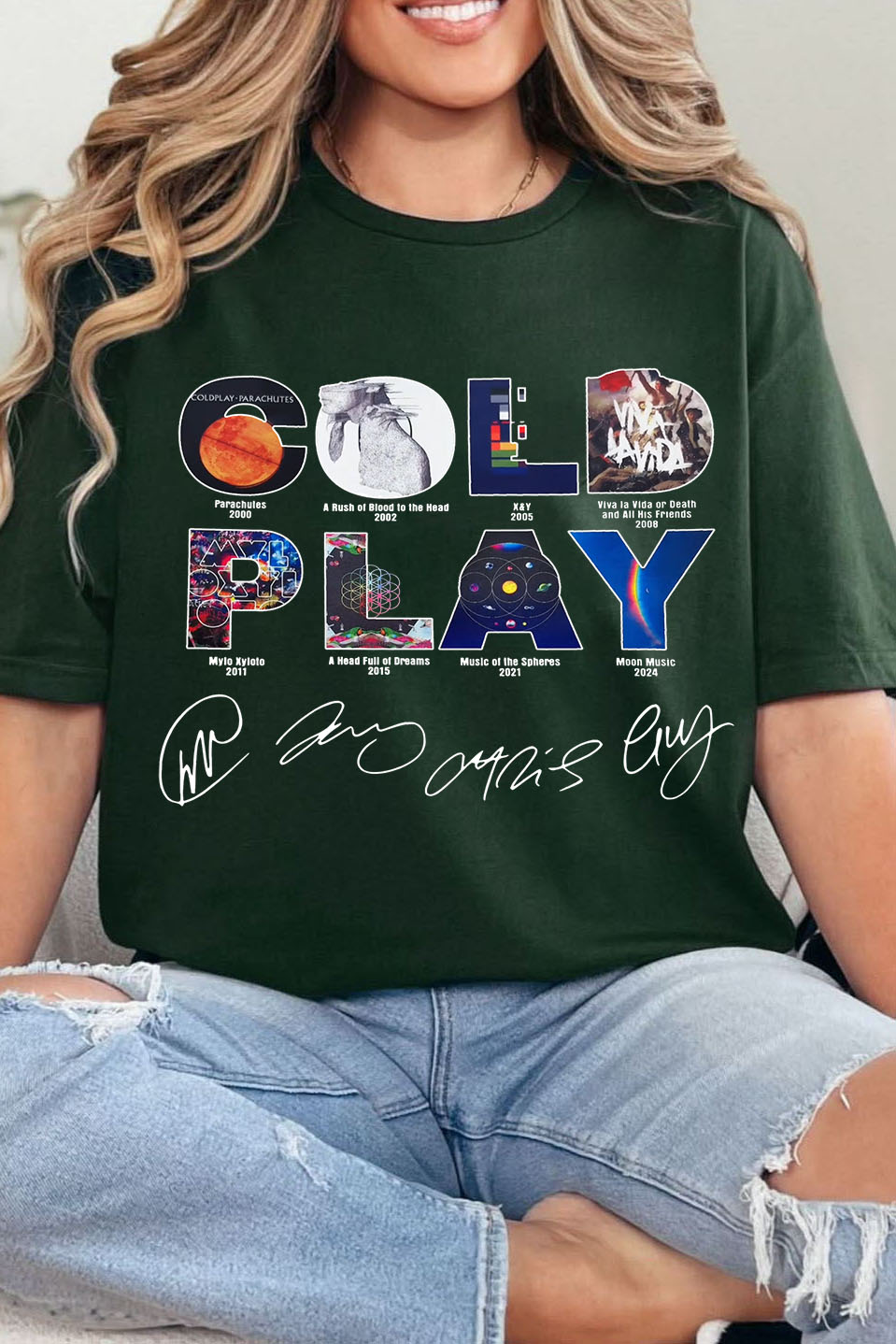 Coldplay shirt For Women