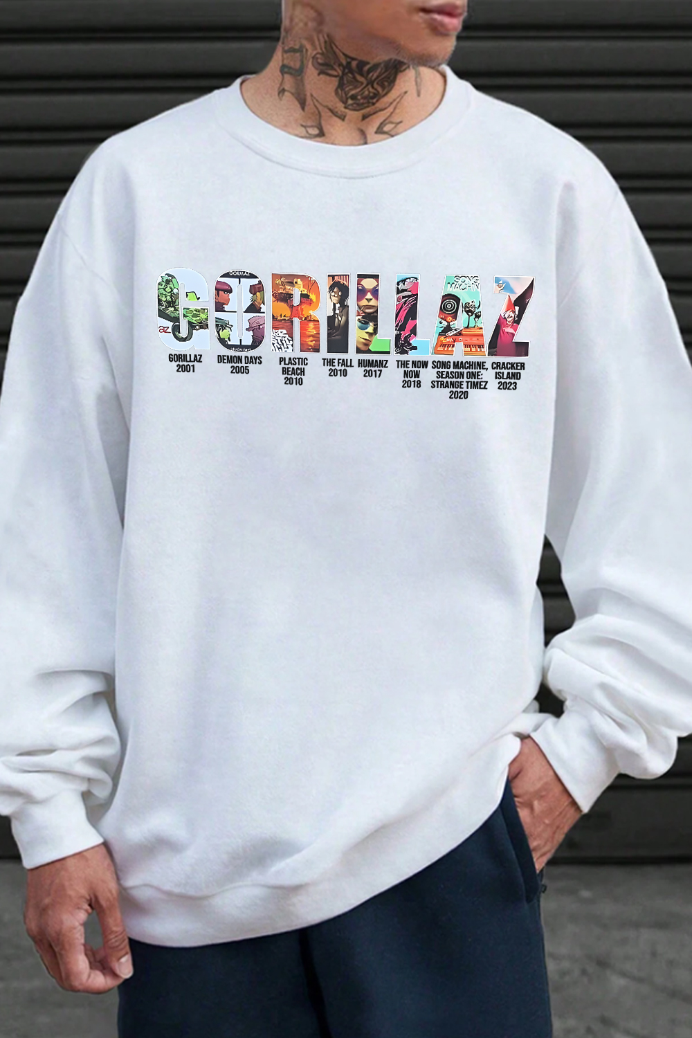 Gorillaz Fans Men Sweatshirt