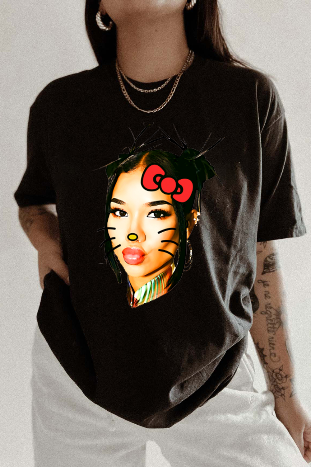 Jhene Aiko Kitty Cute Shirt