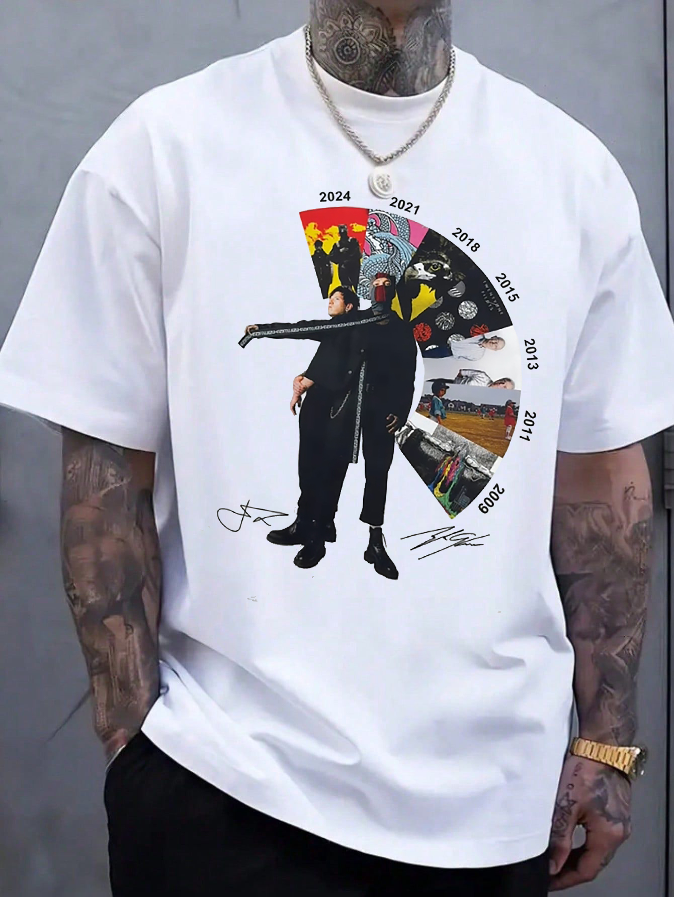 Twentyonepilots Album Tee For men