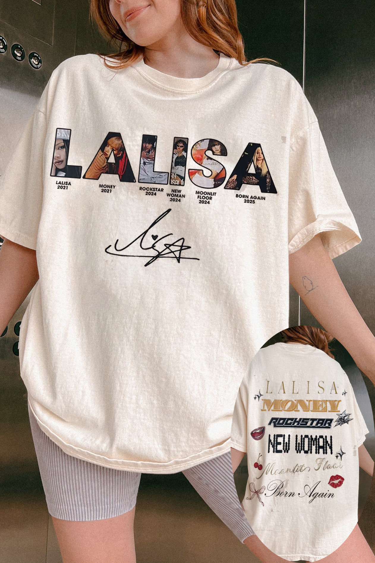 Lisa Album Tee For Women