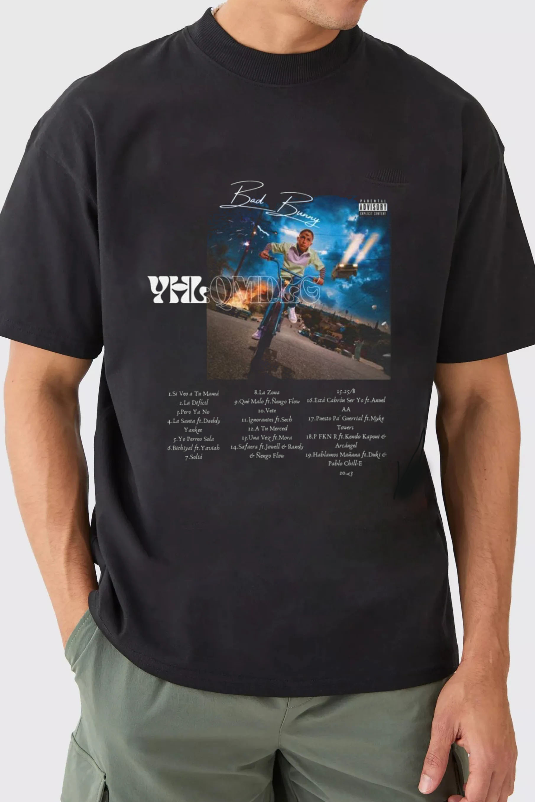 Bad Bunny Album Shirt-MEN