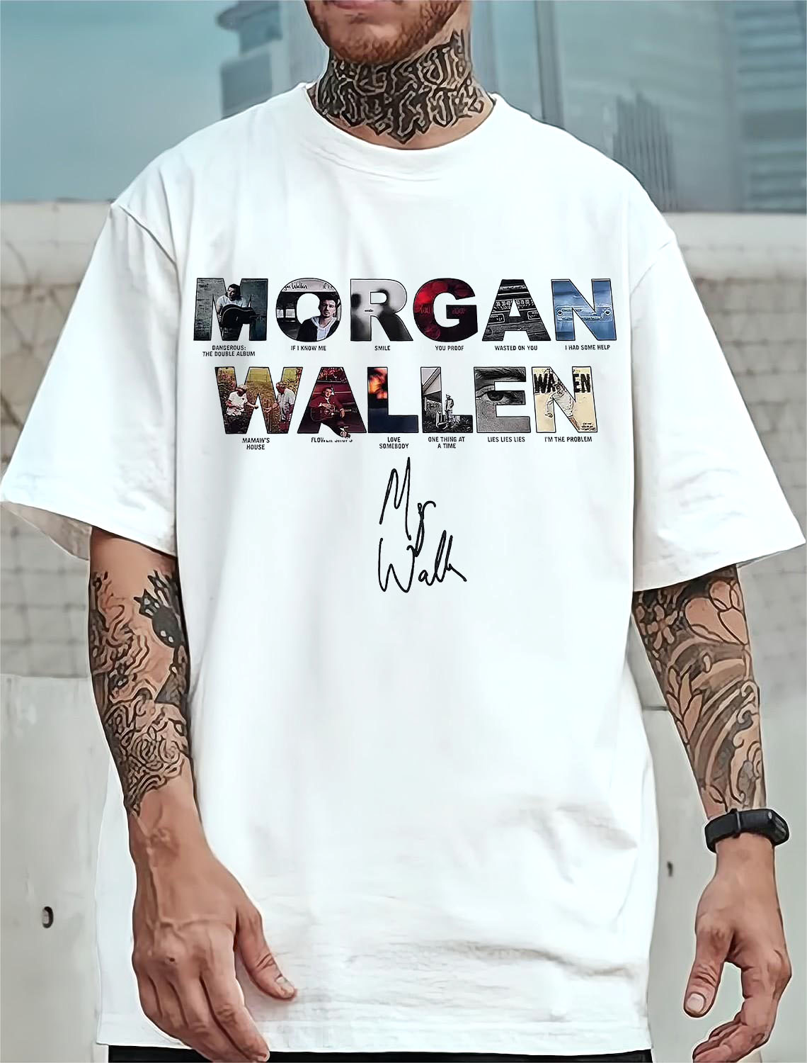 Morgan Ablum Tee  For men