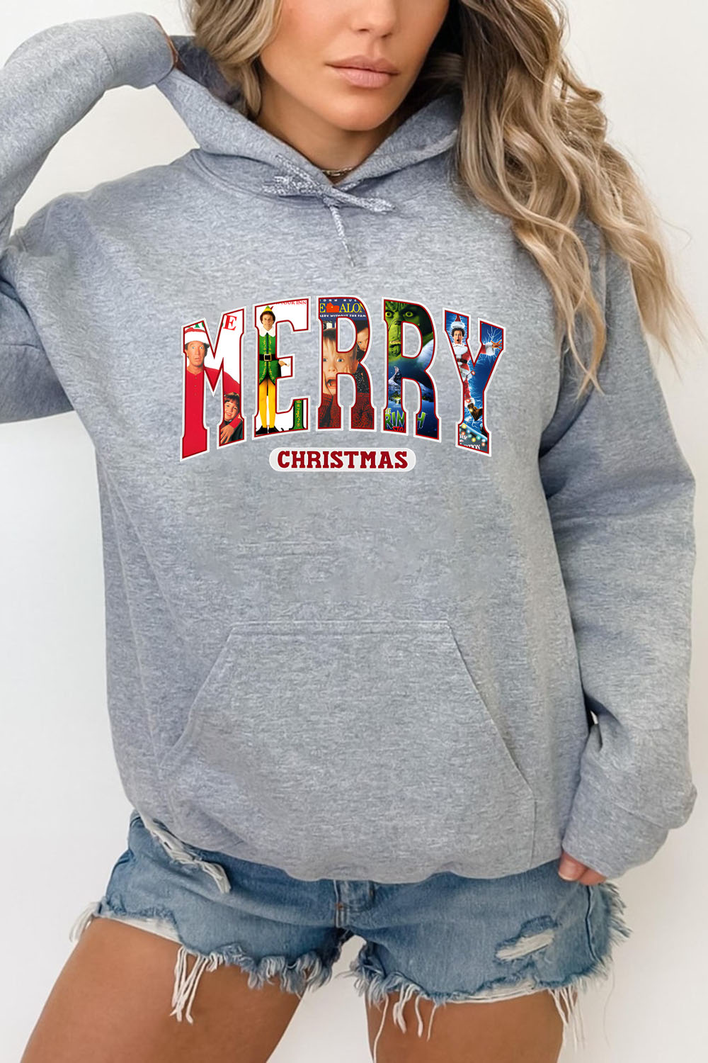 MERRY Christmas Movies Women Hoodies