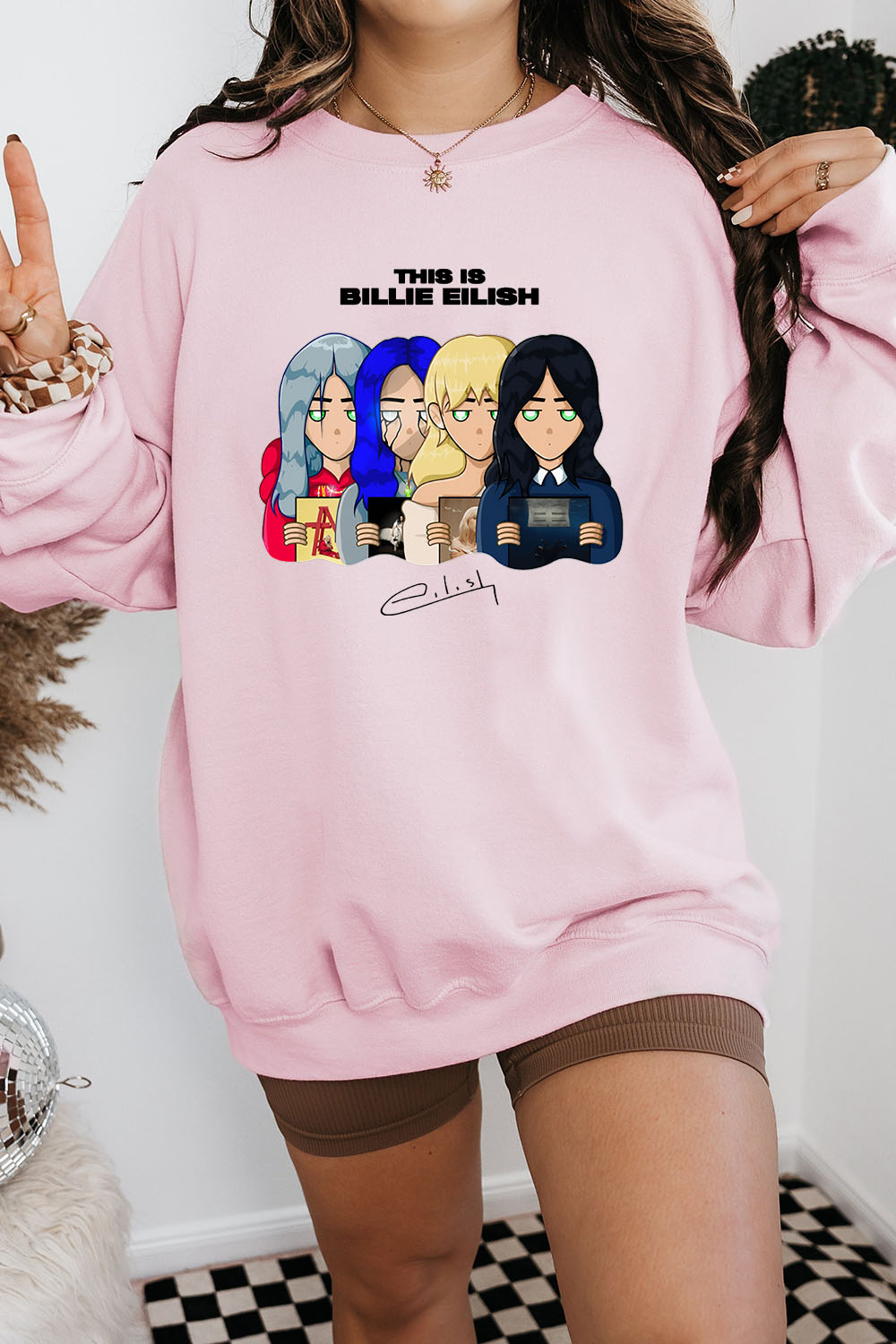 Billie Eilish Art Sweatshirt