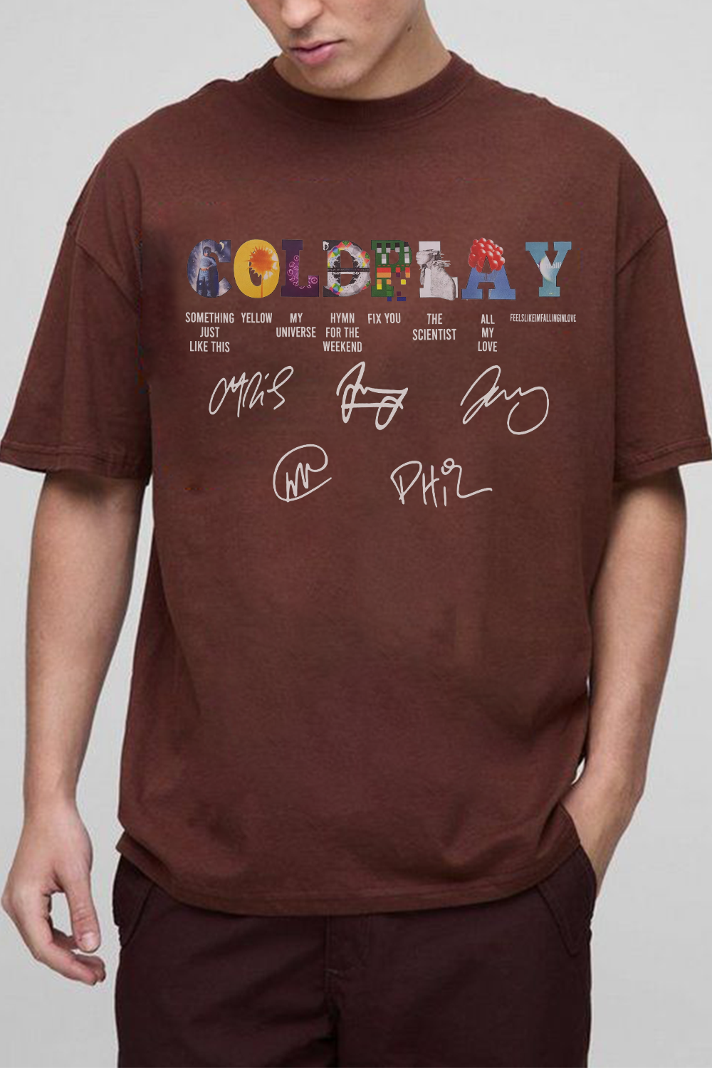 Coldplay Music Concert 2025 T-Shirt