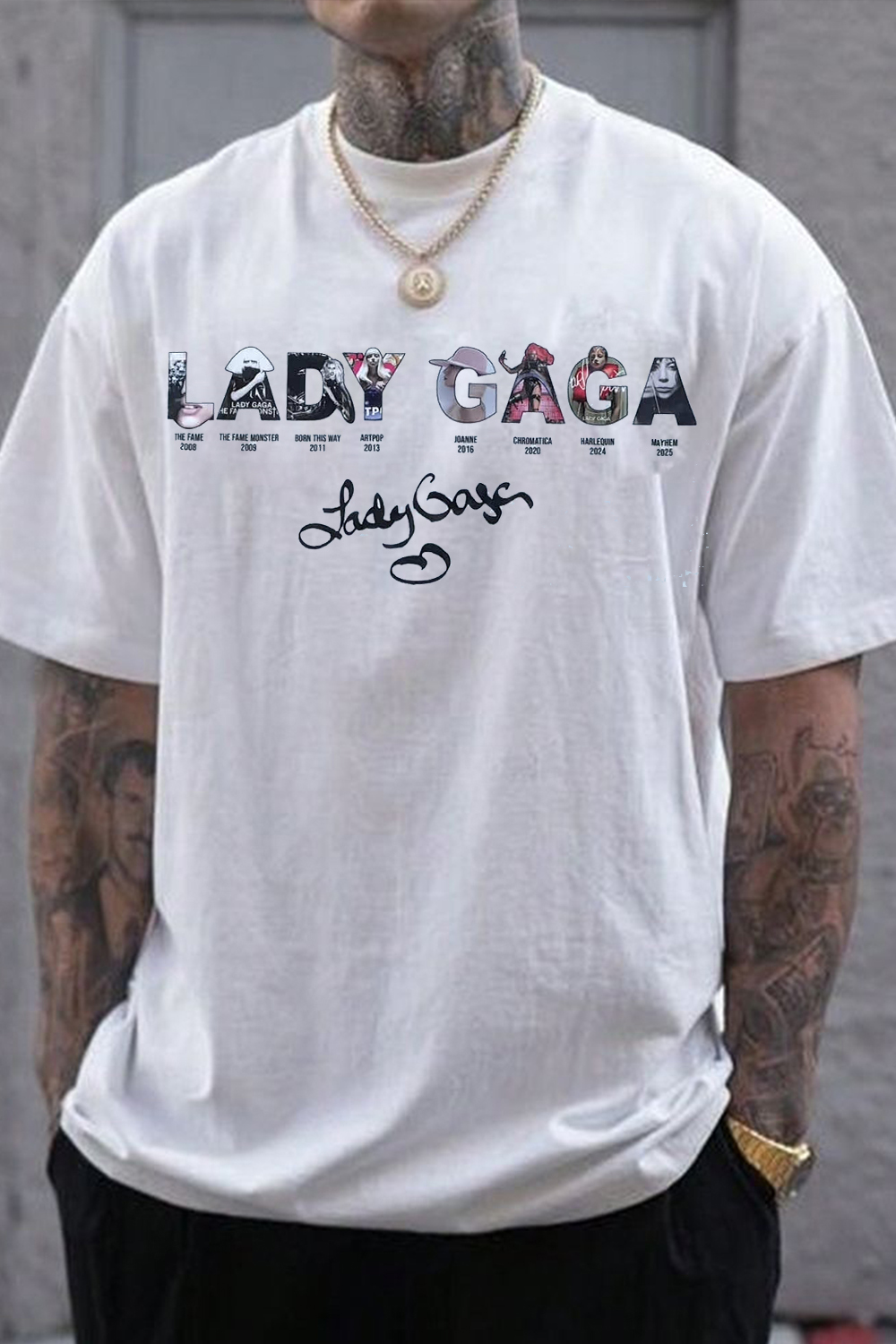 Lady Gaga fans tee