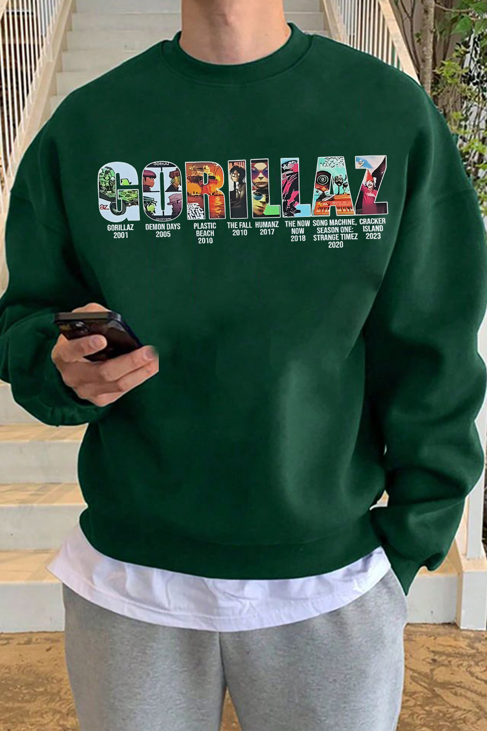 Gorillaz Fans Men Sweatshirt