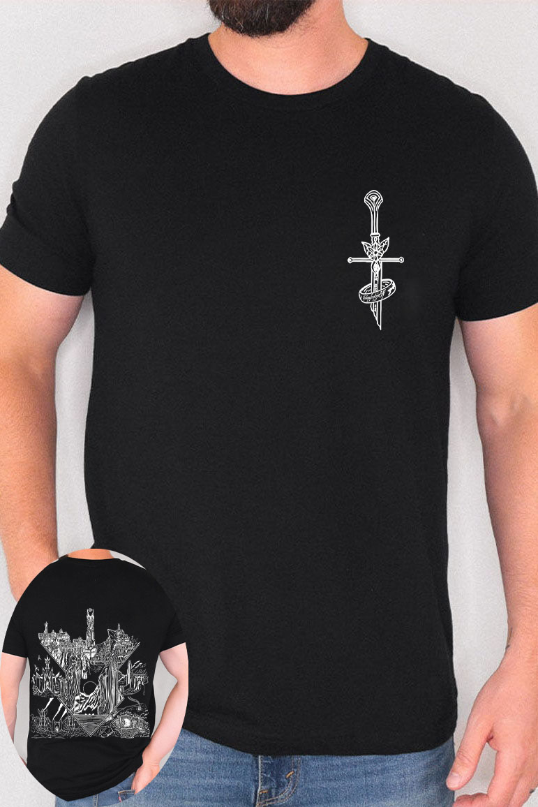 LOTR Middle Earth Inspired Tee For Men