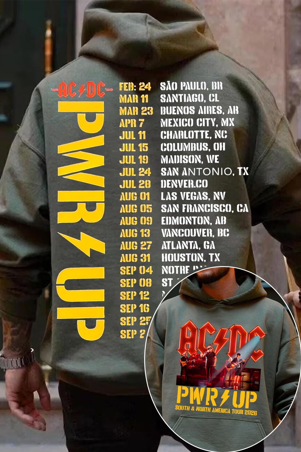 AC/DC Hoodie