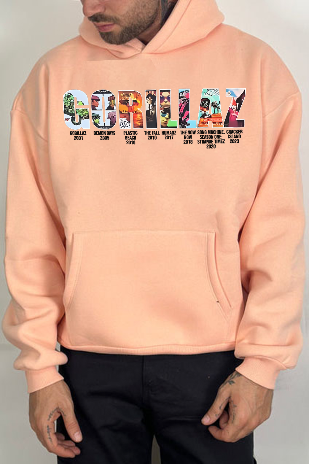 Gorillaz Fans Men Hoodie