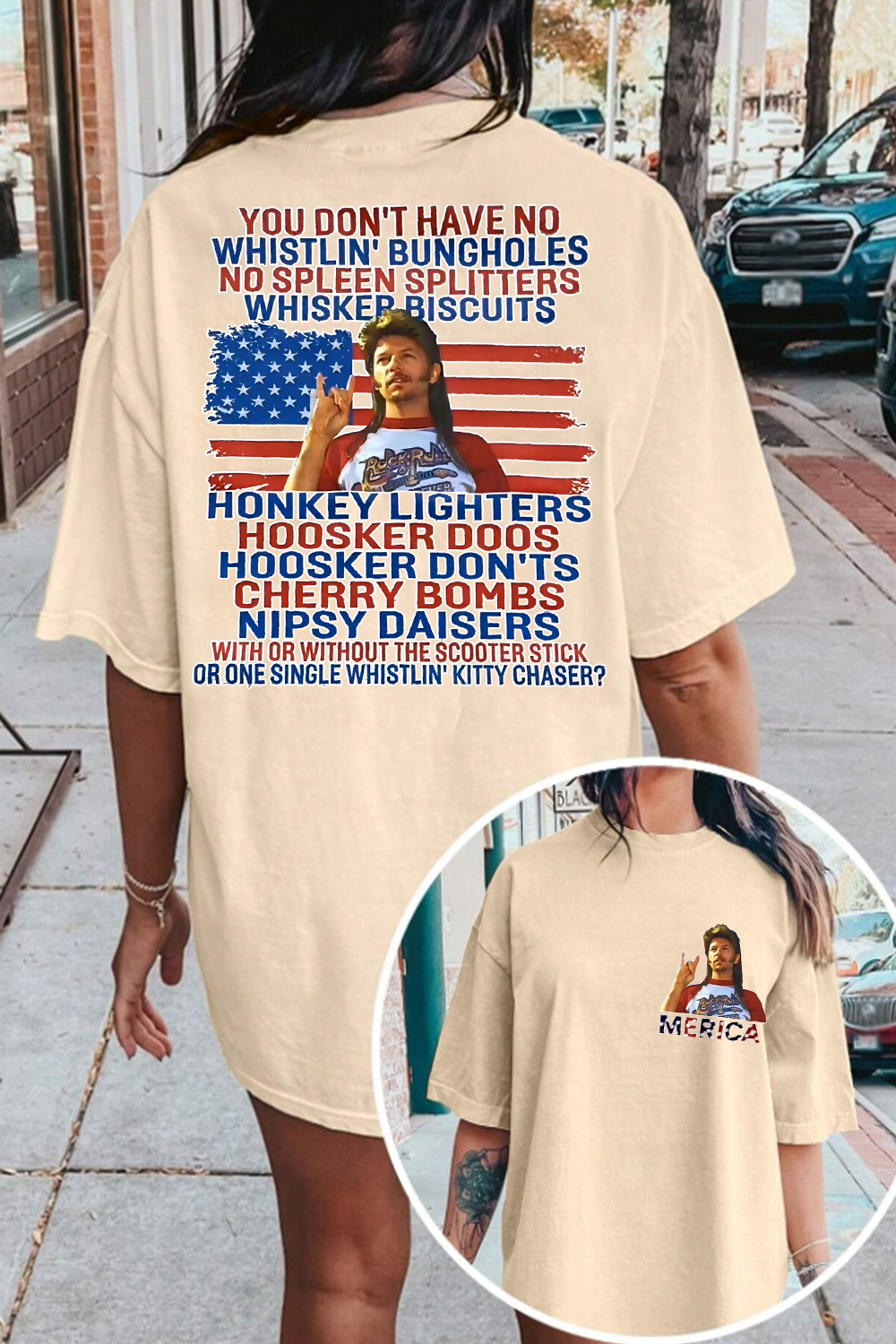 Joe Dirt 2-Sided Women's T-shirt