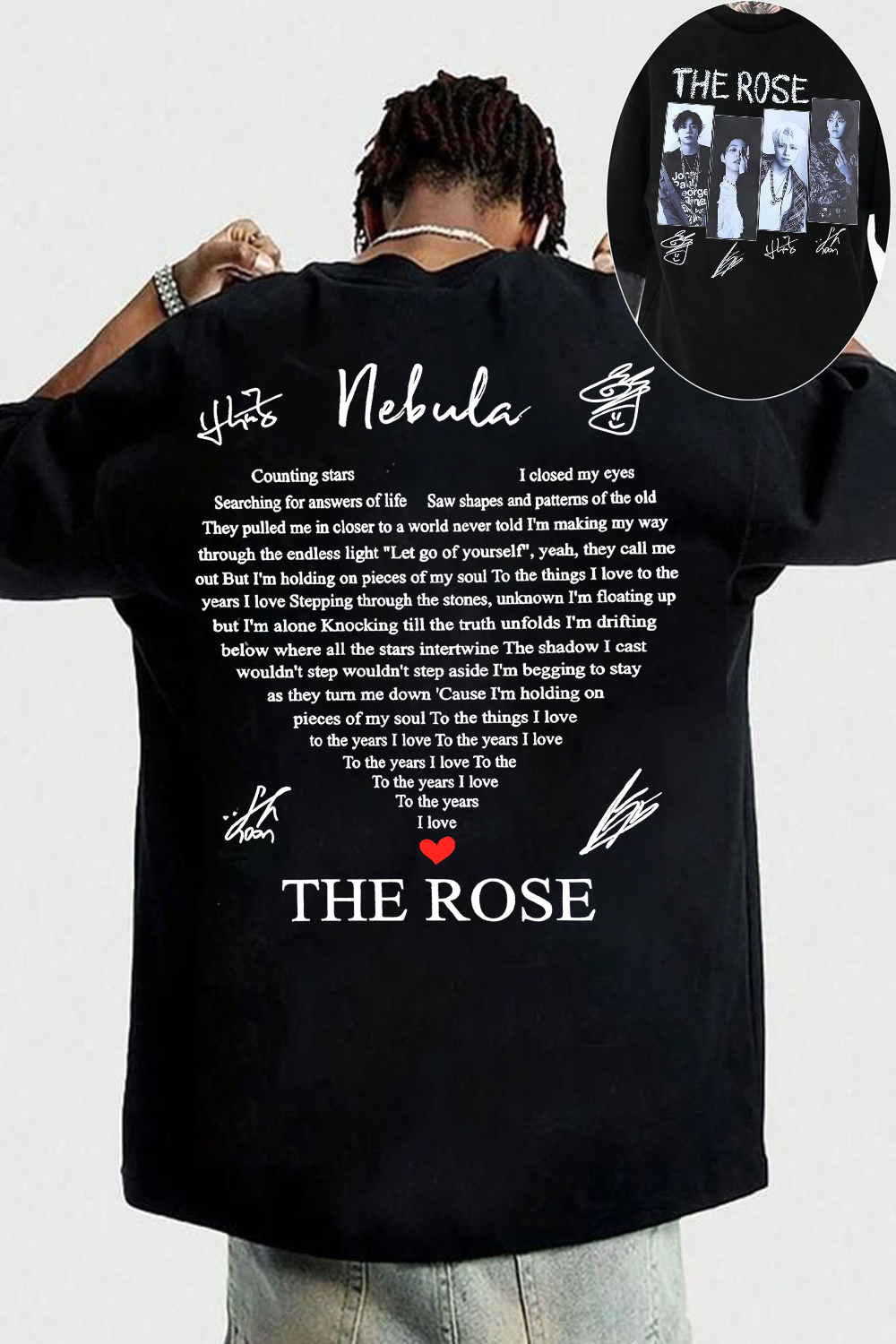 The Rose🥰 tee For Men