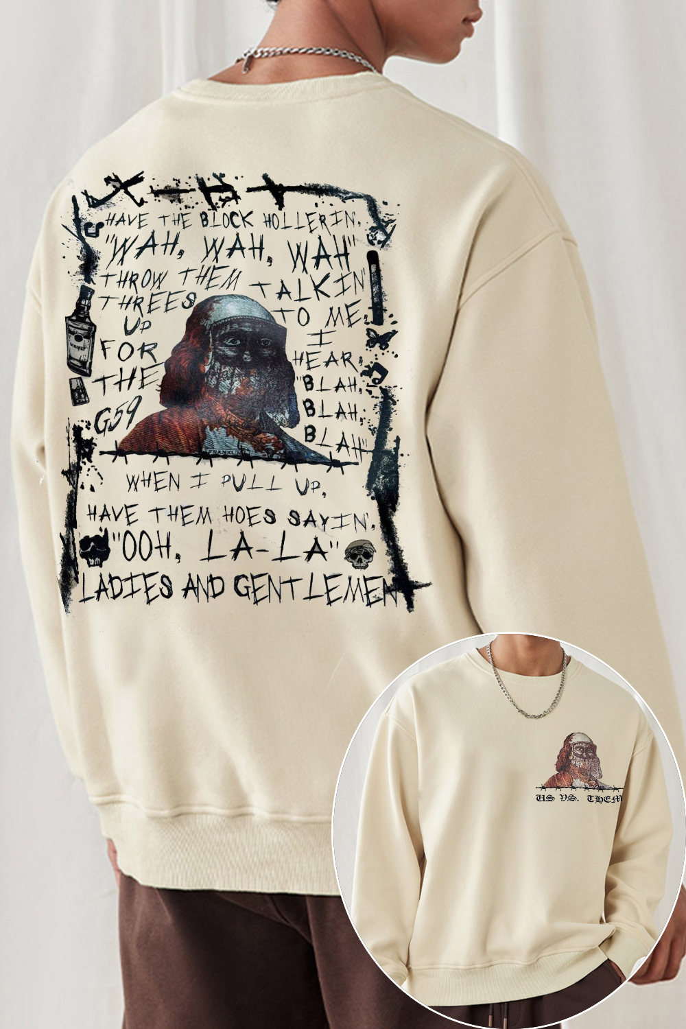 Suicideboys Us Vs Them men sweatshirt