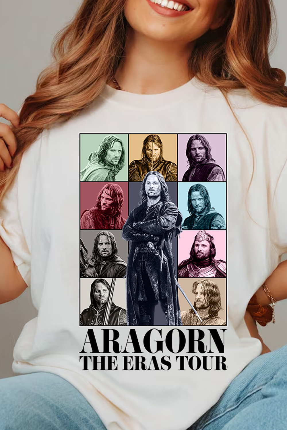 Aragorn Lotr Eras Tour T-shirt