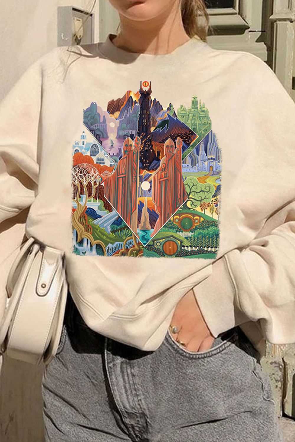 Retro LOTR Middle Earth Shirt