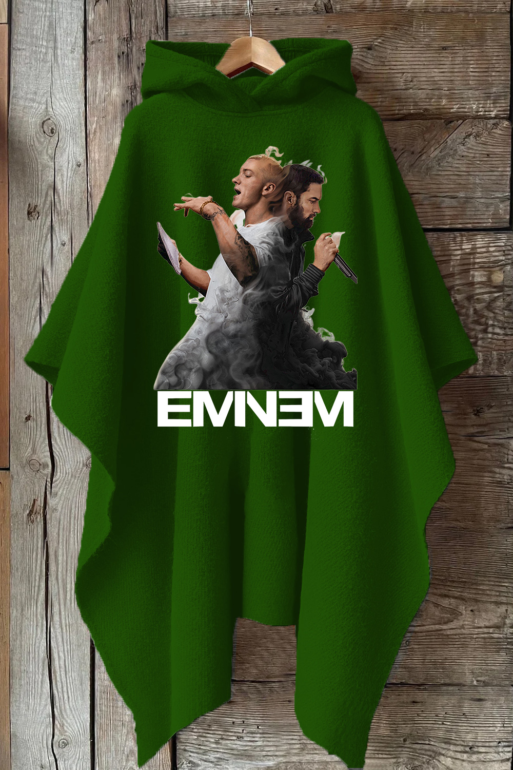 Eminem Hooded Warm Shawl Cape