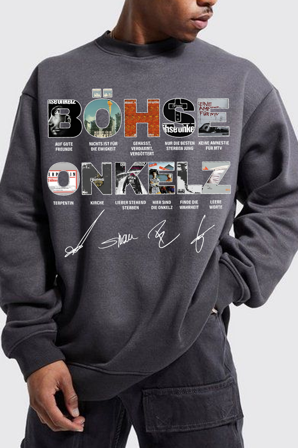 Bohse Onkelz 🤟 Men's Sweatshirt