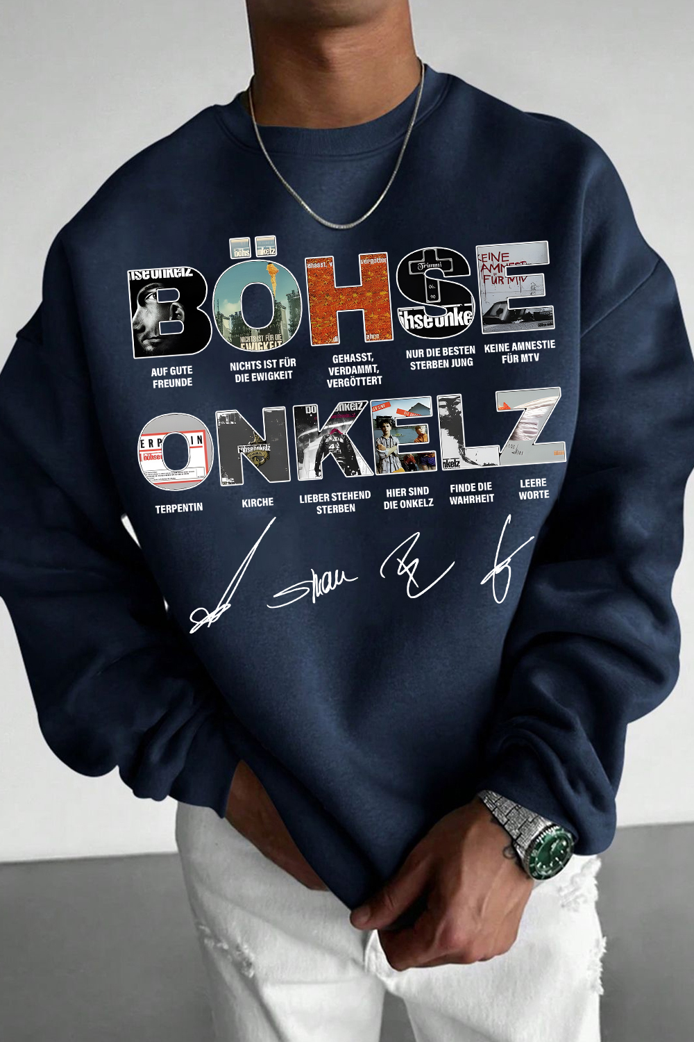 Bohse Onkelz 🤟 Men's Sweatshirt