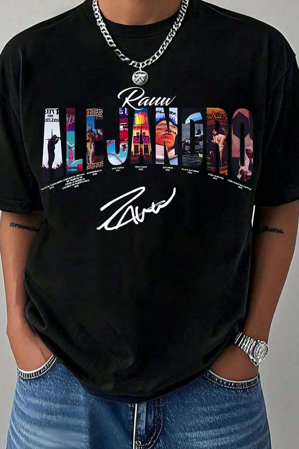 New Rauw Album Men T-Shirt❤️‍🔥