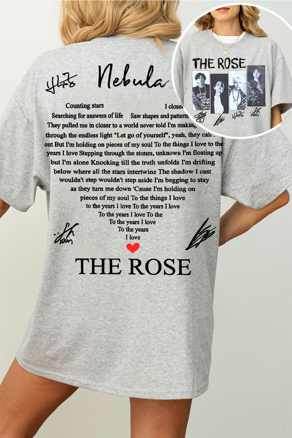 The Rose🥰 tee