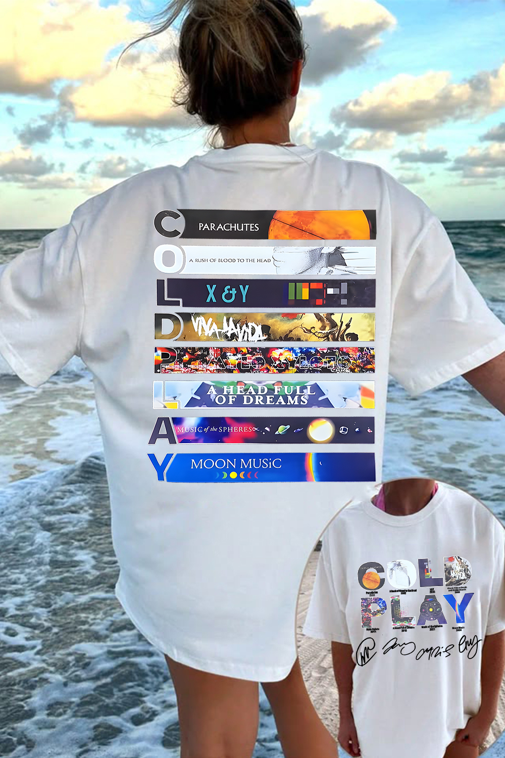 coldplay 2025 shirt For Women