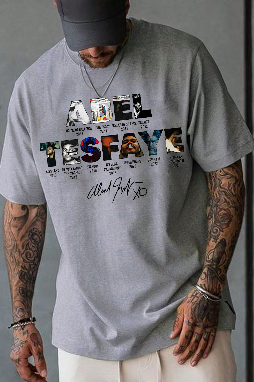 abeltesfaye Theweeknd shirt