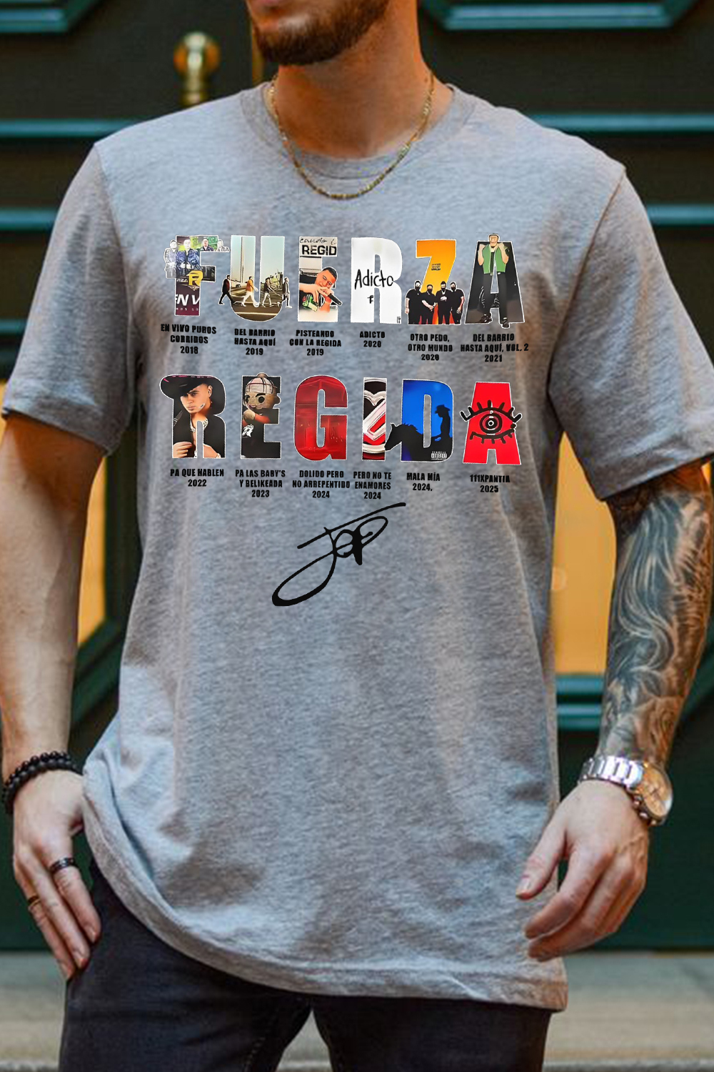 Rep Fuerza Regida in style Tee