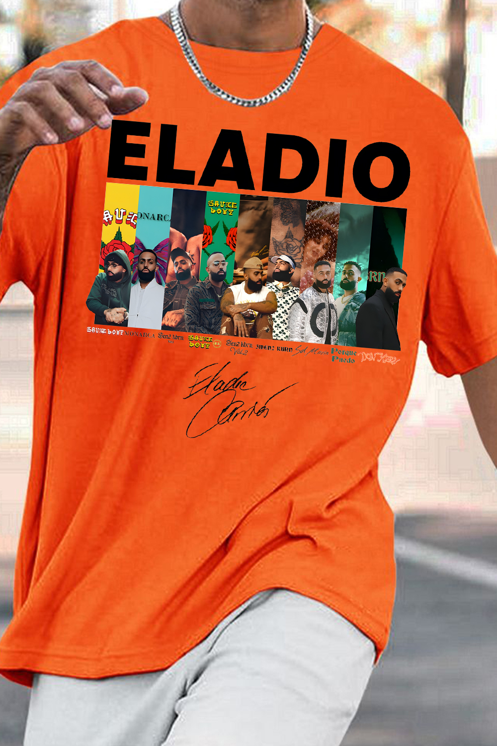 Graphic Album Eladio Shirt, Eladio Carrión Unisex T-Shirt 