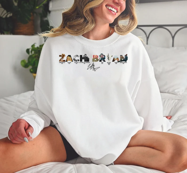 Zach Bryan Albums Sweatshirt