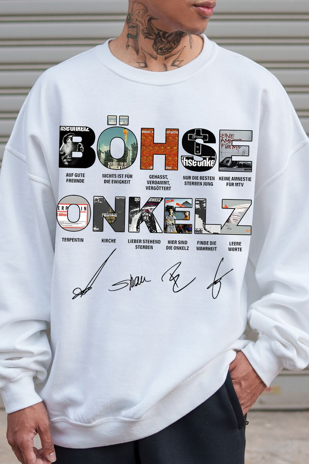 Bohse Onkelz 🤟 Men's Sweatshirt