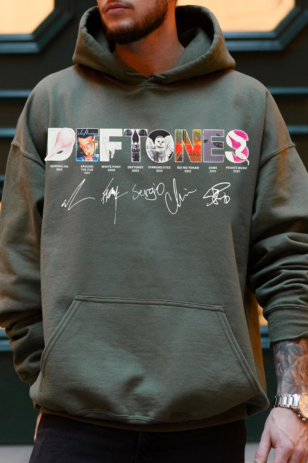Deftones Album Hoodie 🔥