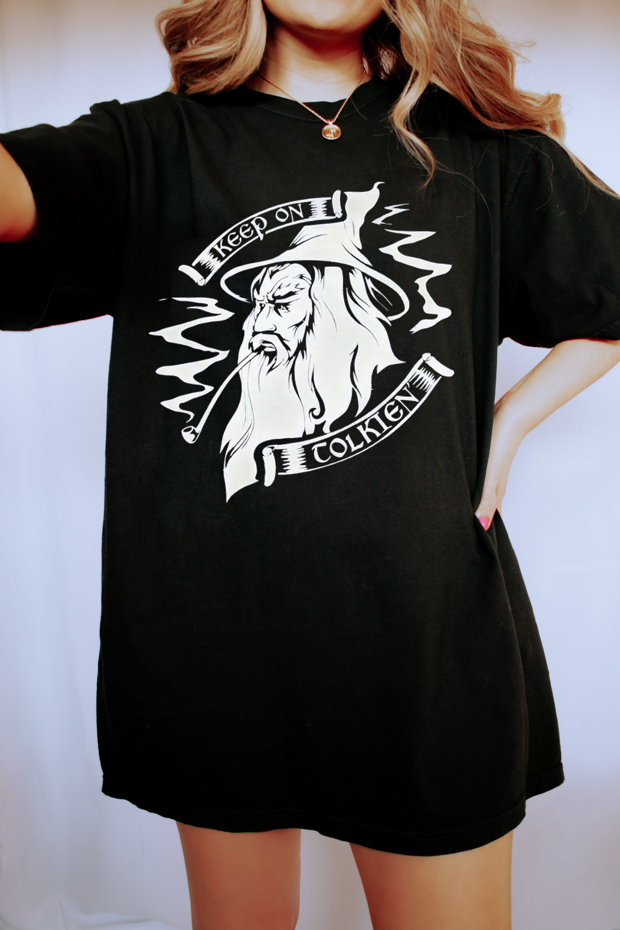 Keep on Tolkien LOTR Tee For Women