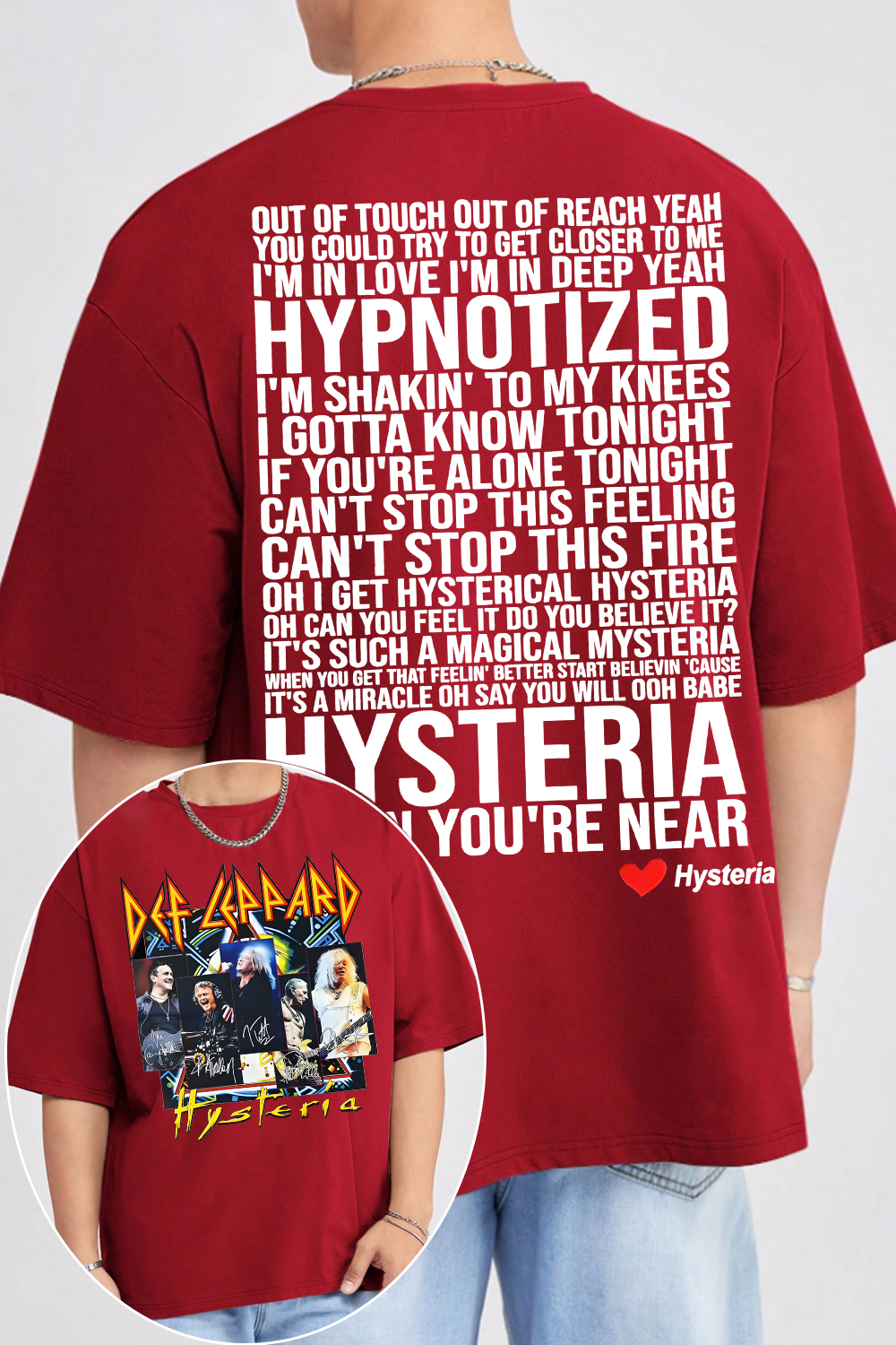 Defleppard rockband shirt