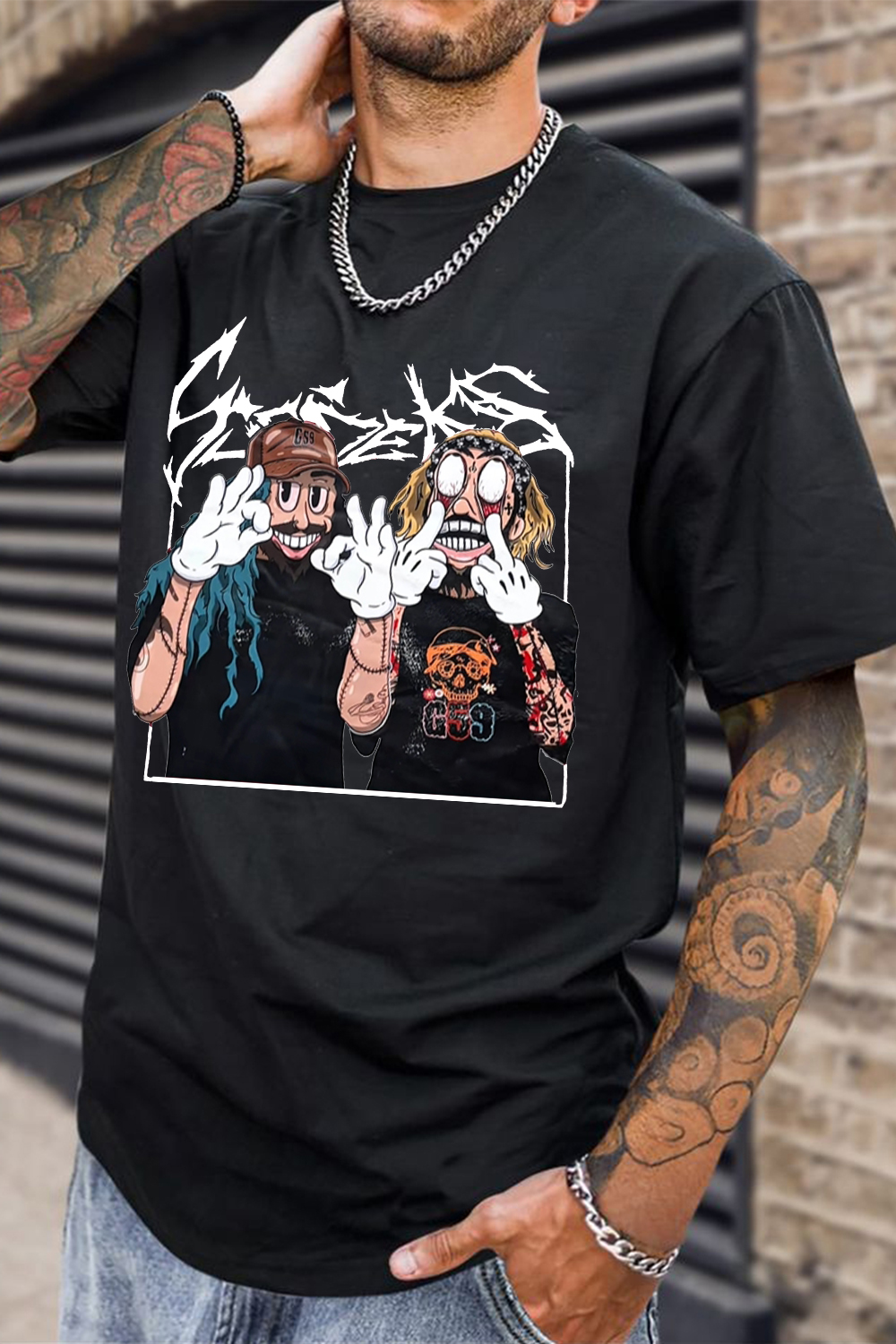 Greyday25 Print Short Sleeve T-Shirt