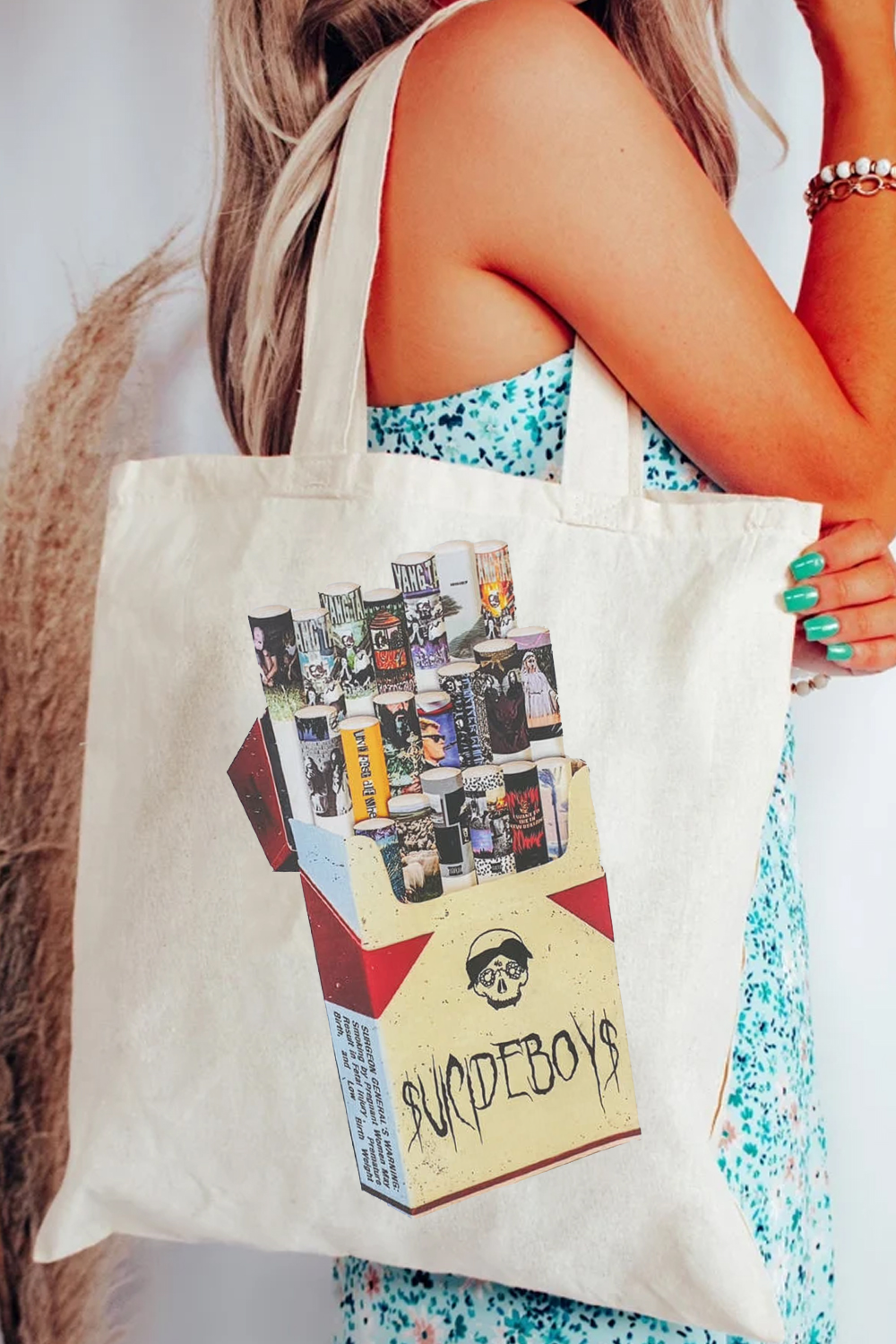 $uicideboy$ personalized print Canvas Bag