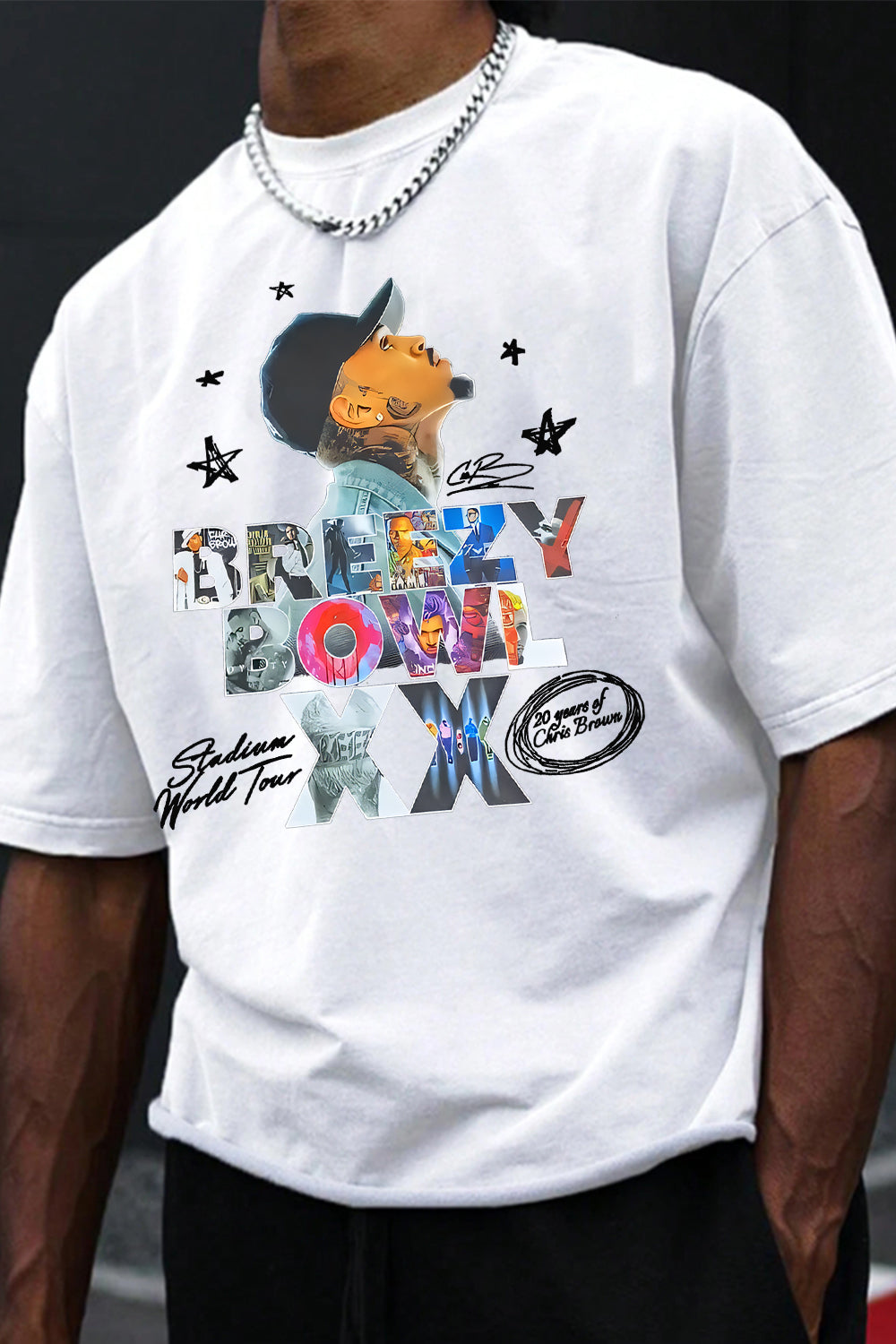 Breezy  Chrisbrown Special in 20th Anniversary T-shirts