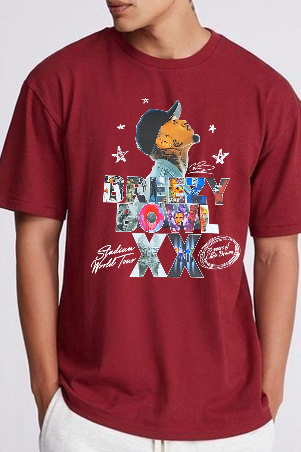 Breezy  Chrisbrown Special in 20th Anniversary T-shirts
