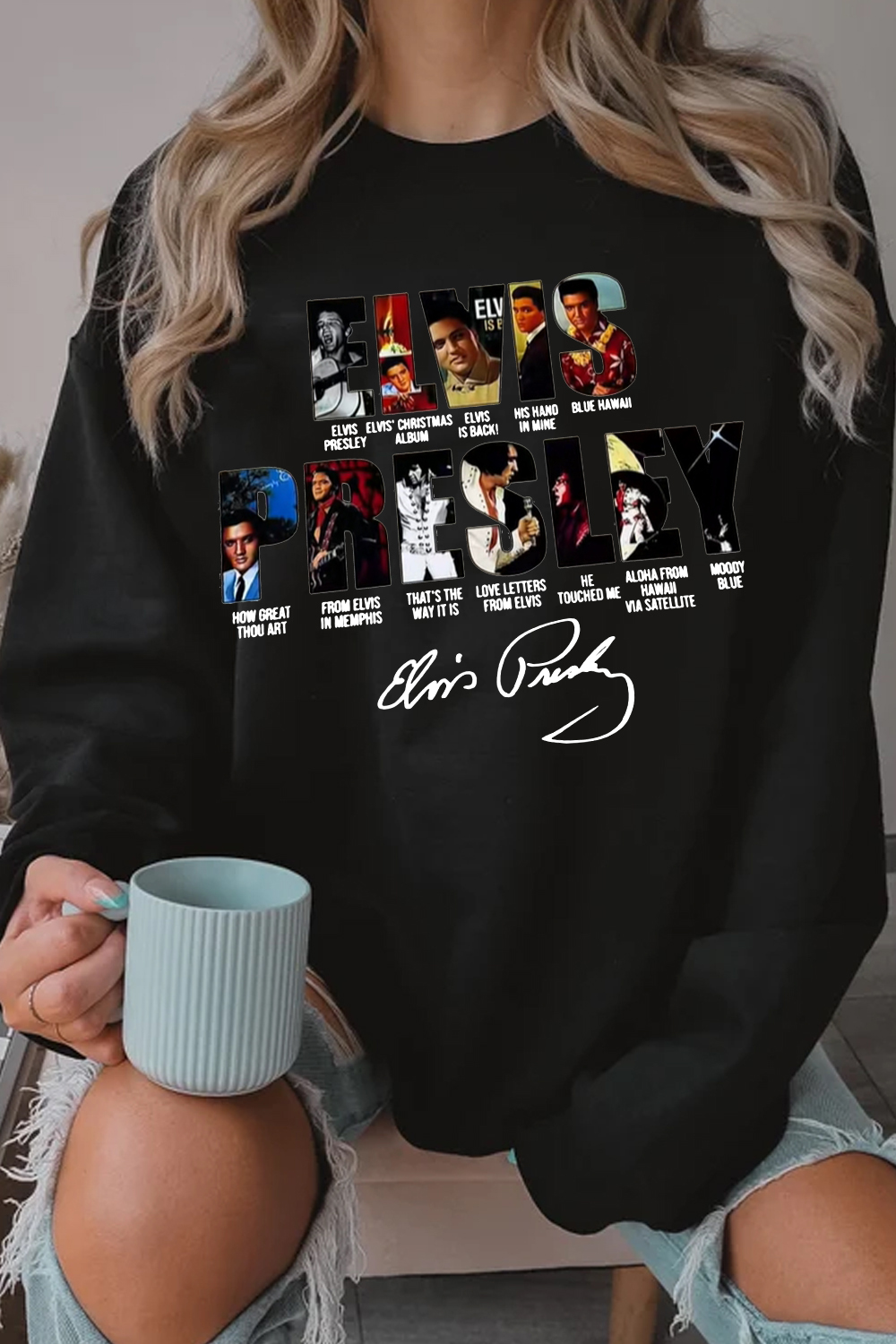 Love My E crew neck sweatshirt